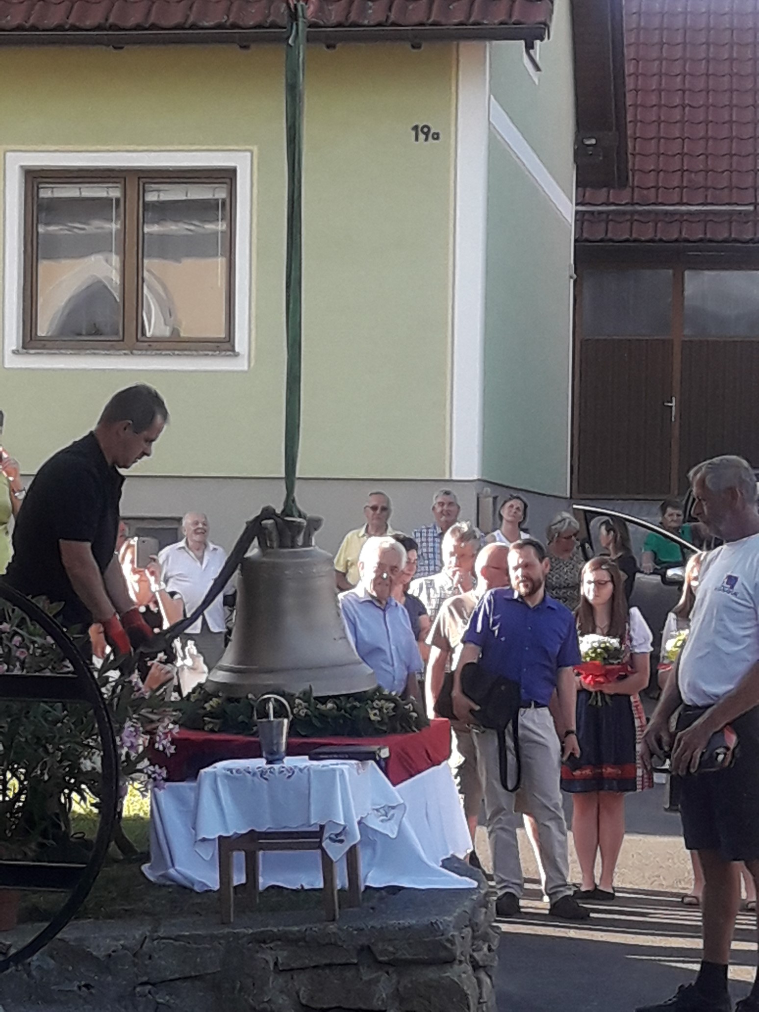 Aus der Pfarre Dobersberg Glockenweihe in Hohenau am 28.06.2019